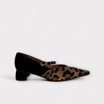 Marian Leopard & Black Mary Jane Shoe