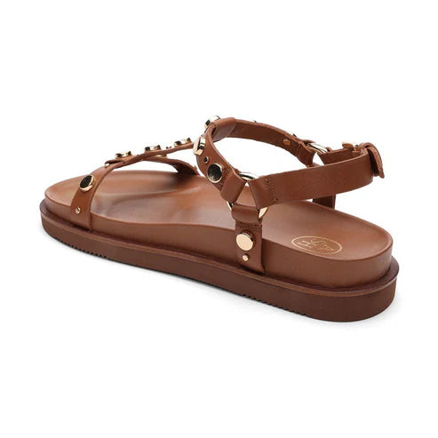 ASH Ugo Cinnamon & Gold Sandal