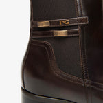 NeroGiardini Brown Leather Ankle Boot