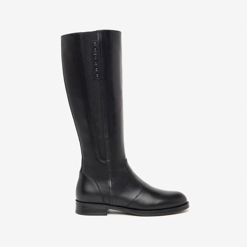 NeroGiardini Black Knee High Boot