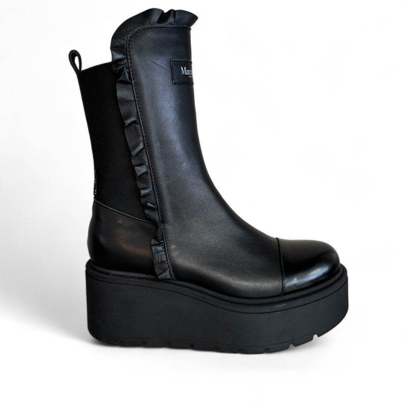 Marco Moreo Marlene Black Ankle Boot