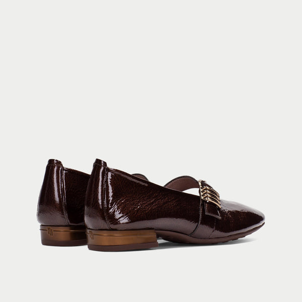 Hispanitas Oslo Brown Patent Mary Jane