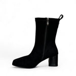 LODI Black Suede Sock Boot