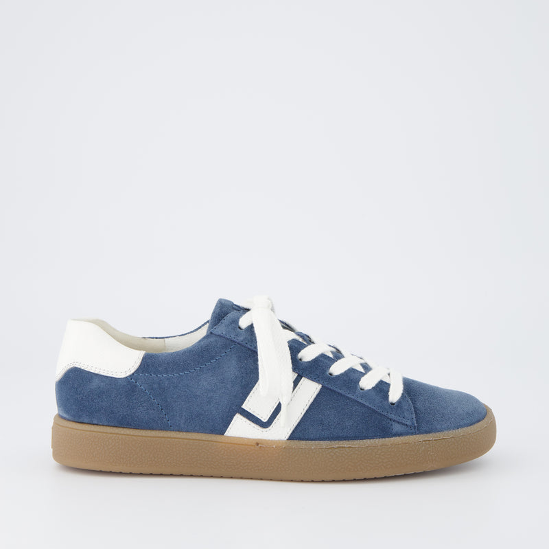 Paul Green Blue Suede Retro Trainers