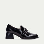 Hispanitas Marsella Black Patent Shoe