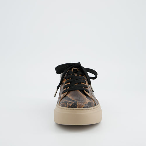 Paul Green Python Print Leather Trainer