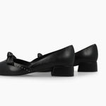 LODI Amistad Black Low Heel Loafer