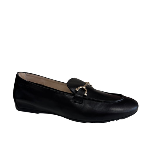 Wonders Grace 11 Black Leather Loafer