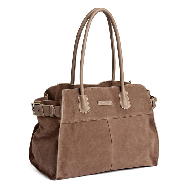 DEPECHE Madrid Shopper - Taupe