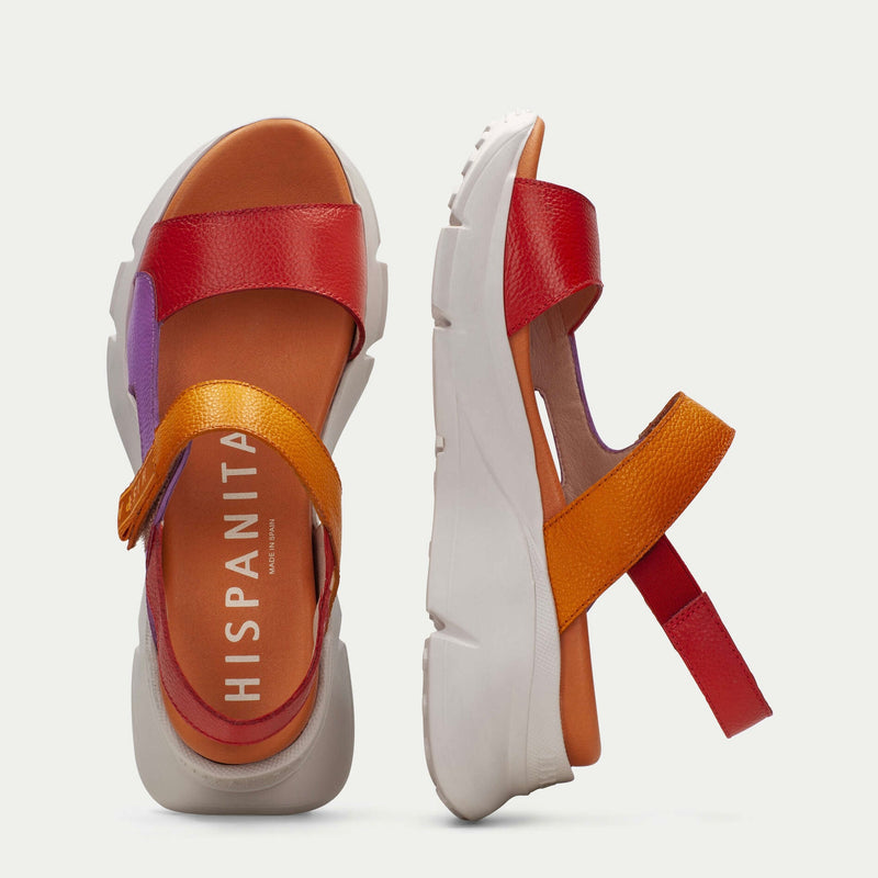 Hispanitas Jamaica Scarlett/Orange Sandal