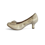 Le Babe Luce Platino (Gold) Court Shoe