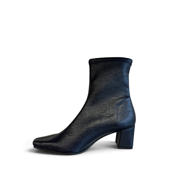 Miss Elastic Navy Sock Boot - 75357