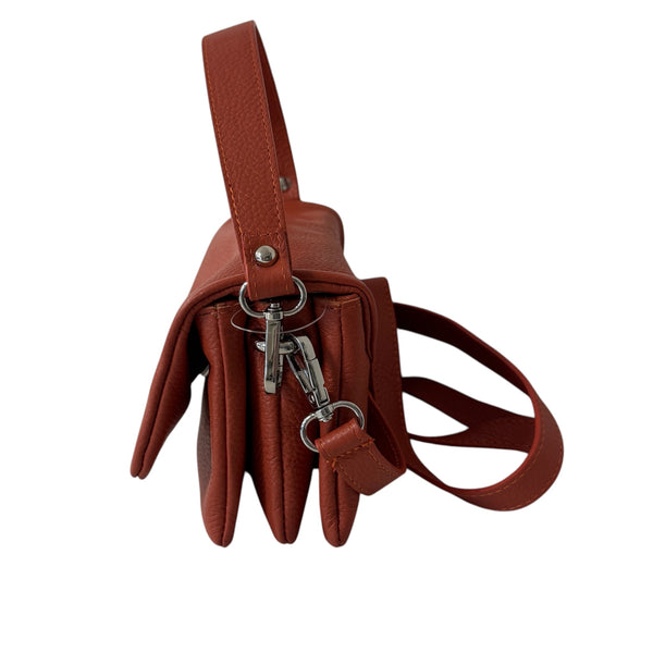 Marco Moreo Julia Papaya Top Handle Crossbody Bag
