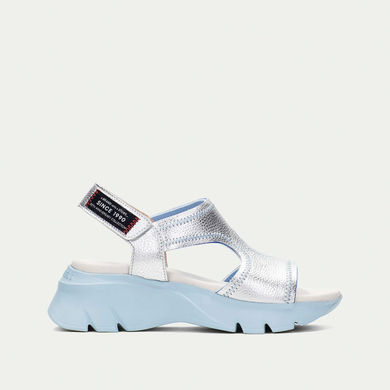 Hispanitas Dakar Silver Chunky Sandal