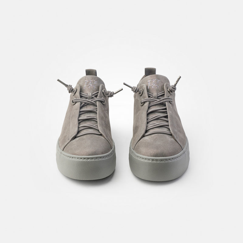 Paul Green Metallic Gray Trainers