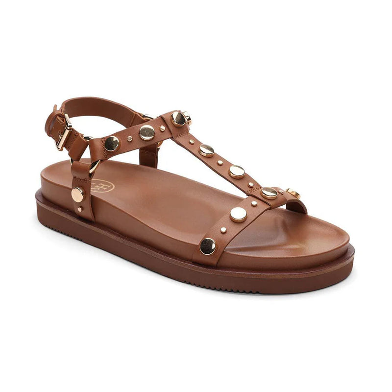 ASH Ugo Cinnamon & Gold Sandal