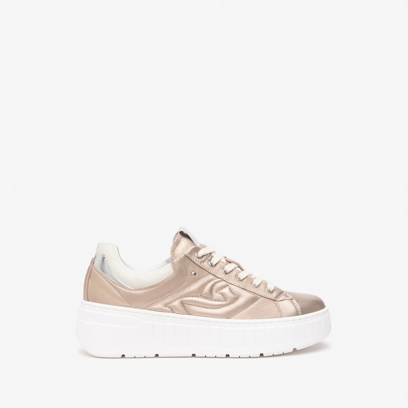 NeroGiardini Bronze Leather Trainer