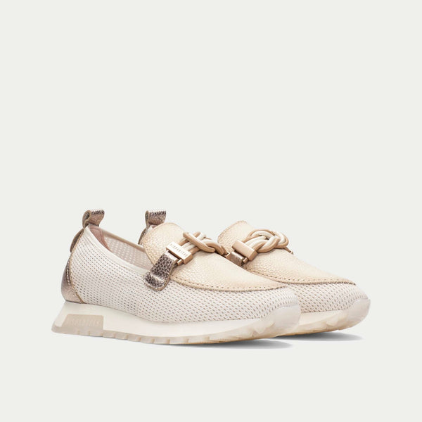 Hispanitas Oregon Cream & Gold Shoe