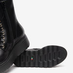 NeroGiardini Black Stretch Platform Boot