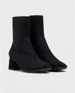 Wonders Anan 30 Black Suede Sock Boot