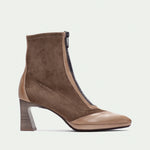 Hispanitas Atlanta Taupe Suede Ankle Boot