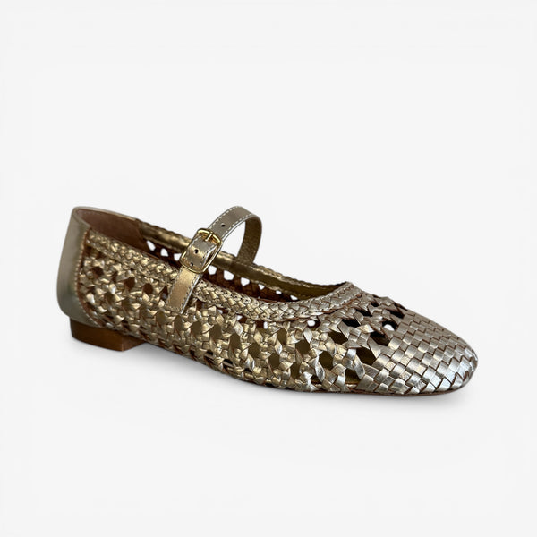 Repo Gold Mary Jane Shoe - 90901-E6