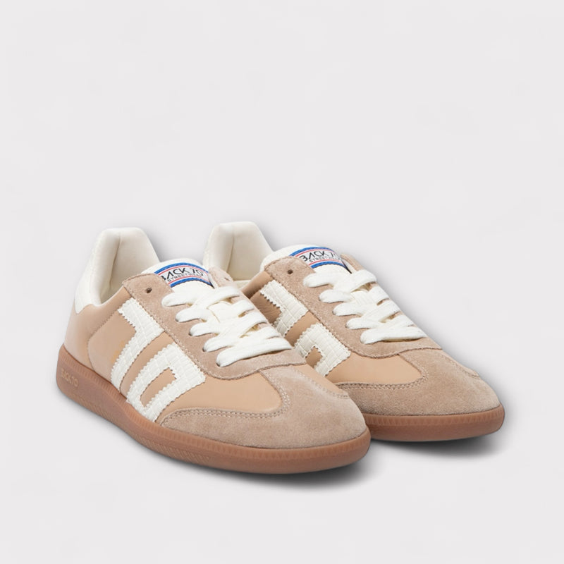 Back 70 Cloud Nappa Sand & Milk Trainer