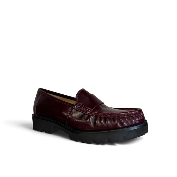 UNISA FIJO Bordo Leather Loafer