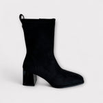 LODI Black Suede Sock Boot