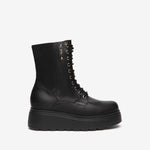 NeroGiardini Black Stretch Platform Boot