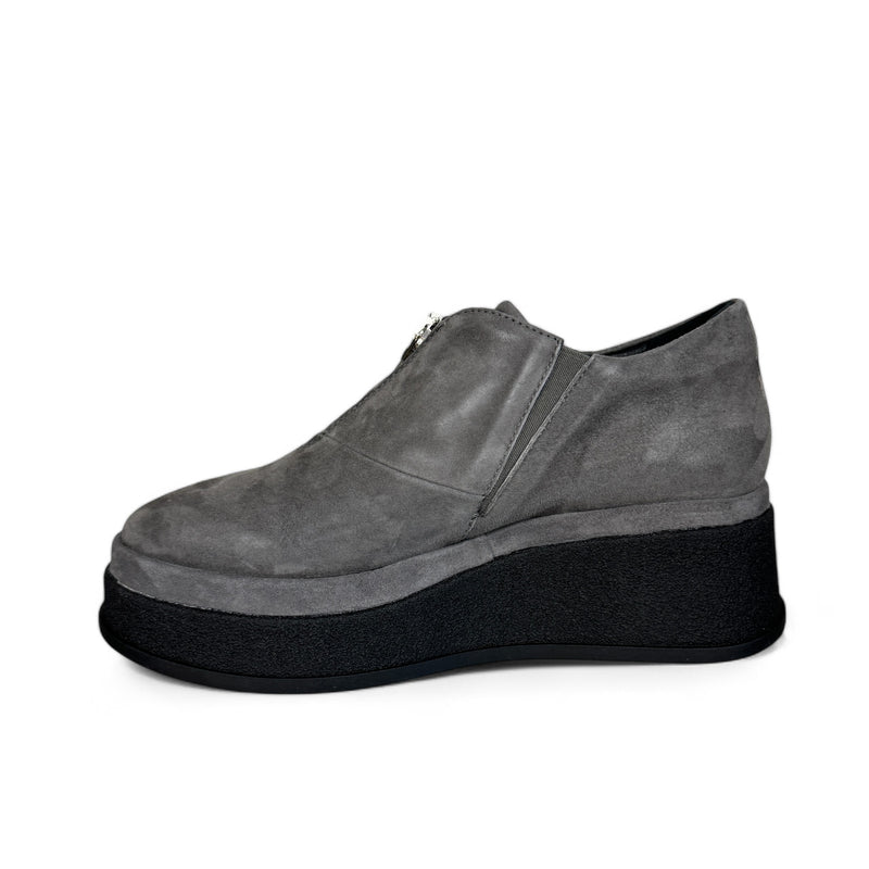 Marco Moreo Dark Grey Platform Wedge