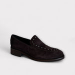 Marco Moreo Brown Suede Loafer