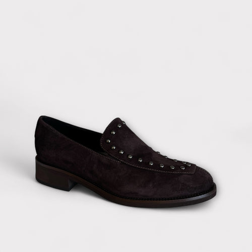 Marco Moreo Brown Suede Loafer
