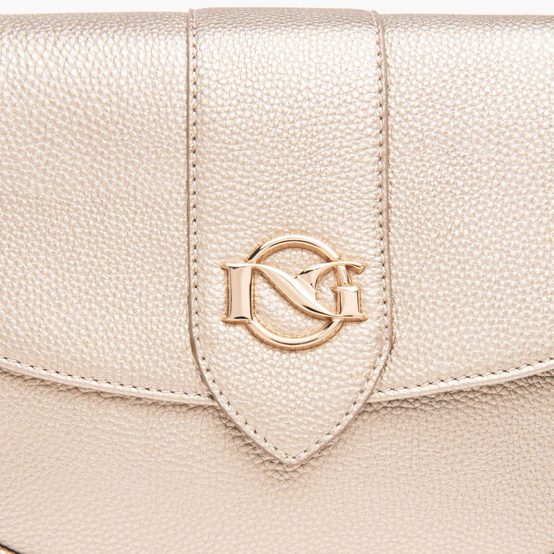 NeroGiardini Gold Crossbody Bag