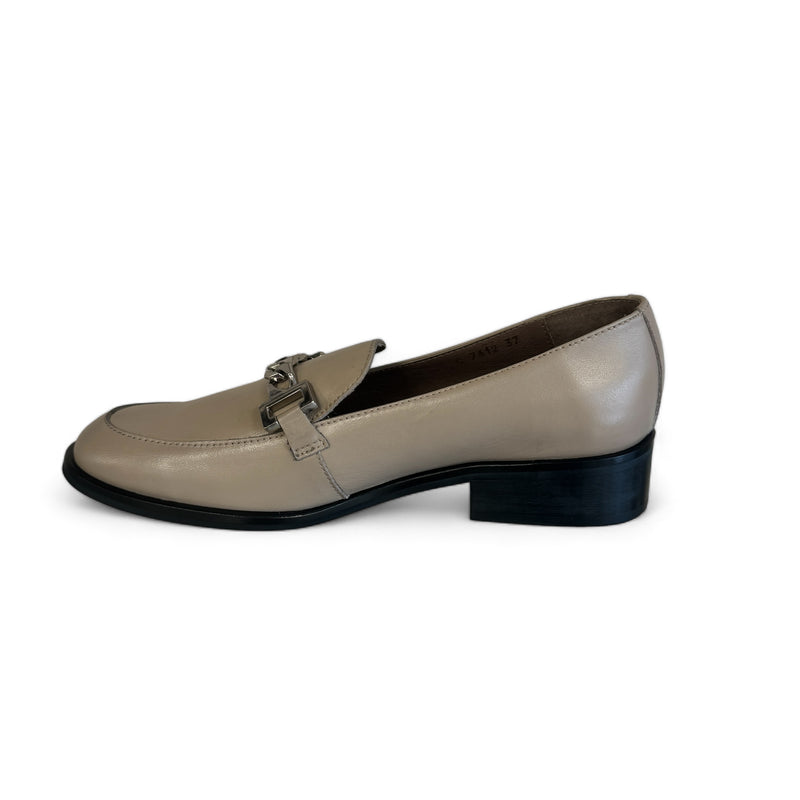 Wonders Robert Taupe Leather Loafer