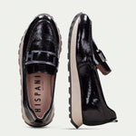 Hispanitas Loira Black Leather Shoe