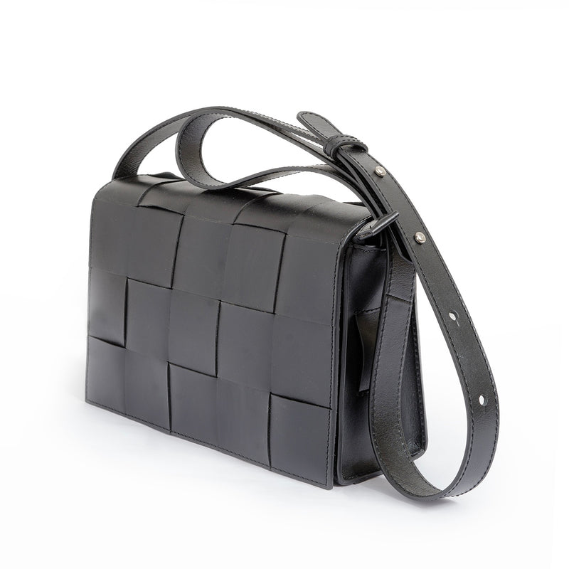 ALÉO Matchbox Cross Body Bag - Black