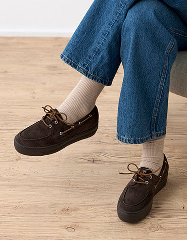 Paul Green Brown Suede Mocassins
