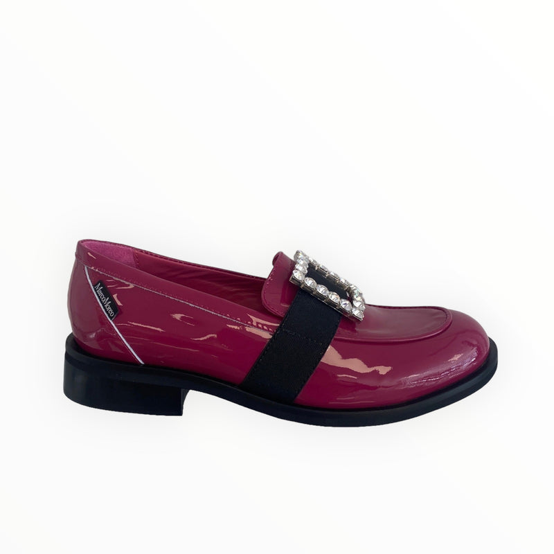 Marco Moreo Pink Patent Loafer