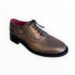 Marco Moreo Pewter Leather Brogue