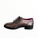Marco Moreo Pewter Leather Brogue