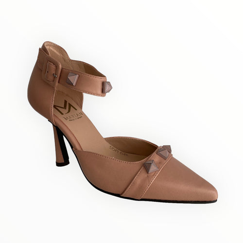 Marian Nude Leather Shoe