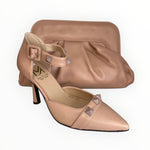Marian Nude Leather Shoe