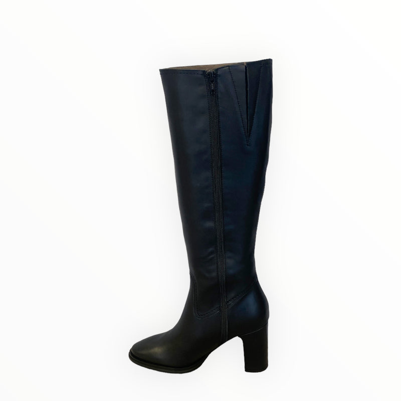 Wonders Garbi Black Knee High Boot