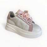 Marco Moreo White and Pink Trainer