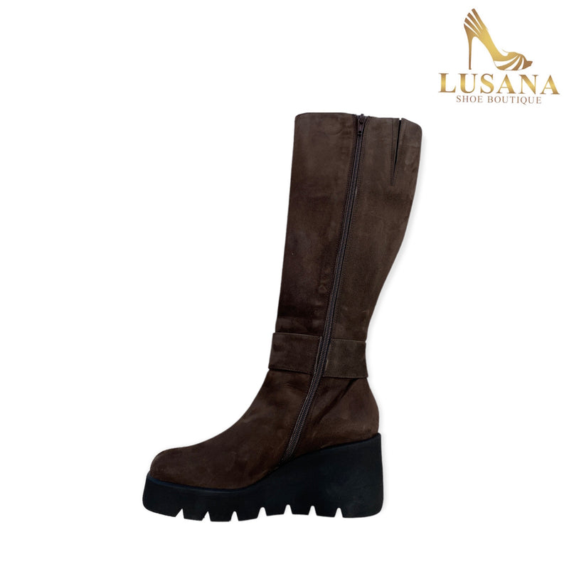 Marco Moreo Brown Suede Boot
