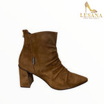 Marco Moreo Marzia Tan Suede Ankle Boot