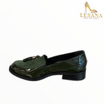 Marco Moreo Green Patent Loafer