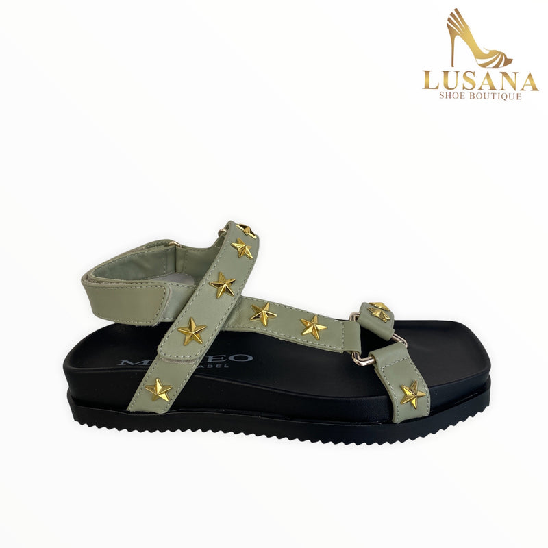 Marco Moreo Green Sandal with stars